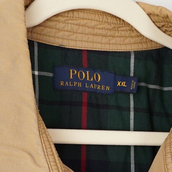 Polo Ralph Lauren Harrington Bi-Swing Jacket Vintage Khaki - Size XXL - Picture 3 of 7